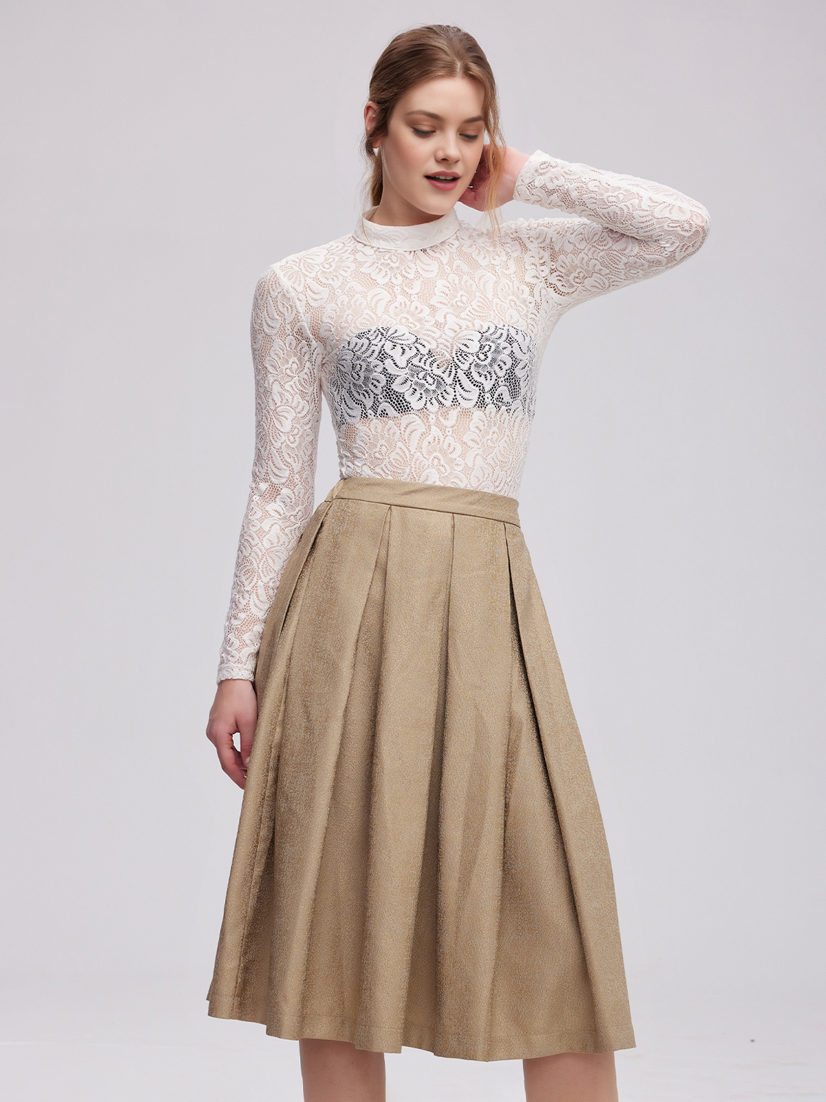 Dirndl Amuseliebe in Weiß